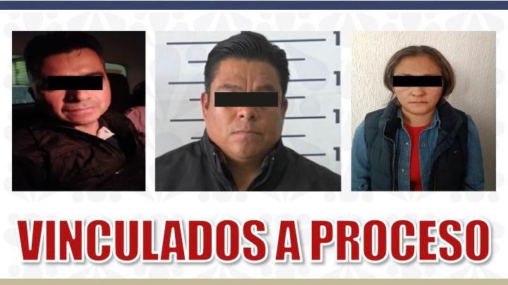 Obtiene FGE vinculación a proceso de tres involucrados en el asesinado del matrimonio Tello-Ruiz