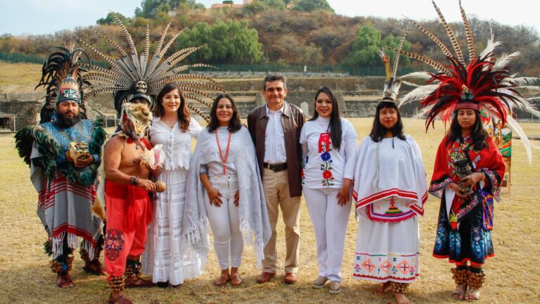Presenta Tonantzin Fernández el Equinoccio 2026 en San Pedro Cholula