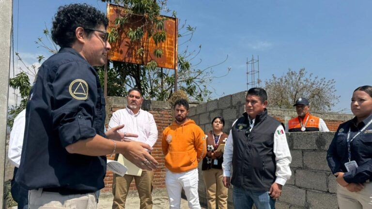 Protección Civil verifica la ruta 7 de evacuación del volcán Popocatépetl