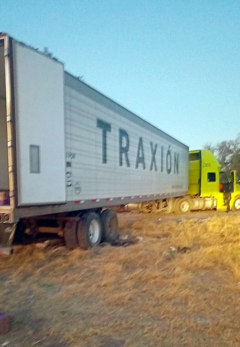 Recupera Seguridad Pública tractocamión con productos lácteos