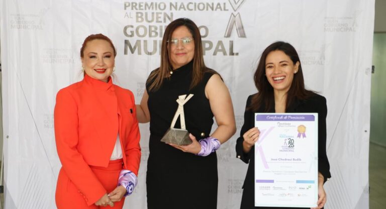 Gobierno de Pepe Chedraui obtiene Premio Nacional del INAP por resiliencia municipal