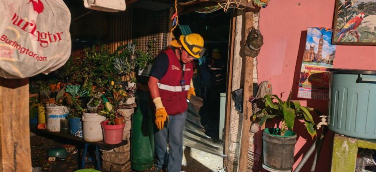 Gobierno de Puebla apoya a afectados por granizada