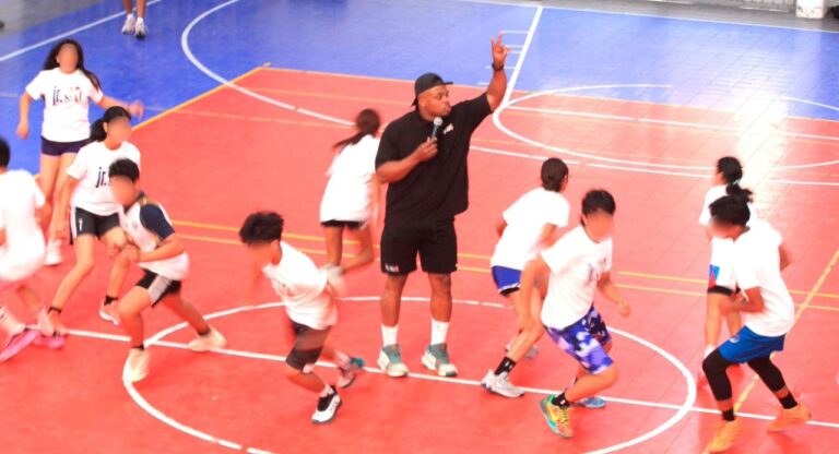 Realiza Gobierno de Pepe Chedraui Clínica de Básquetbol con Jr. NBA en Puebla