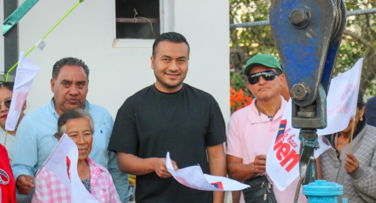Roberto Solís inicia Plan Hídrico 2026 en Huejotzingo; comienza trabajos de rehabilitación en “El Pirul”