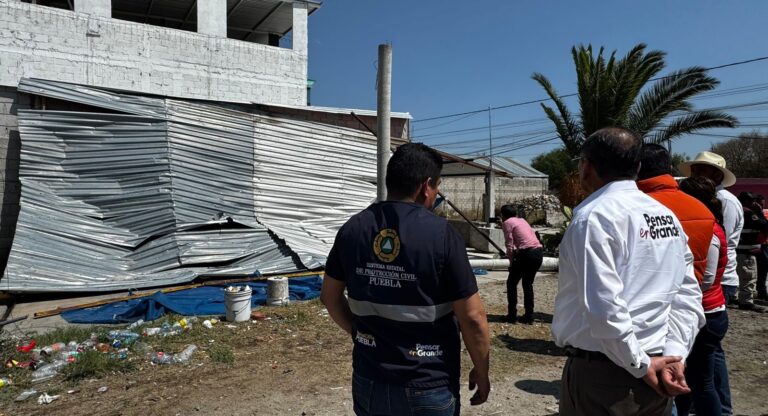 Tras granizada en Tlacotepec, respuesta inmediata, apoyo a familias y rescate al campo