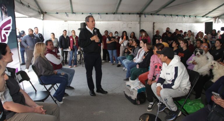 Encabeza Pepe Chedraui jornada de bienestar animal en la Inspectoría de Guadalupe Hidalgo