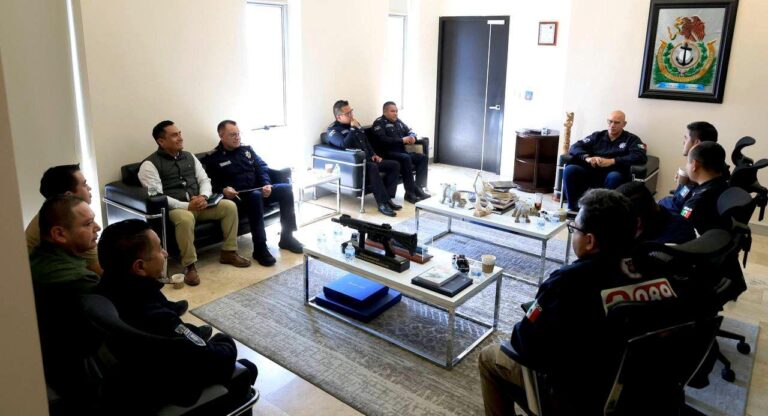 SSP Estatal refuerza coordinación interinstitucional con municipios de la zona metropolitana