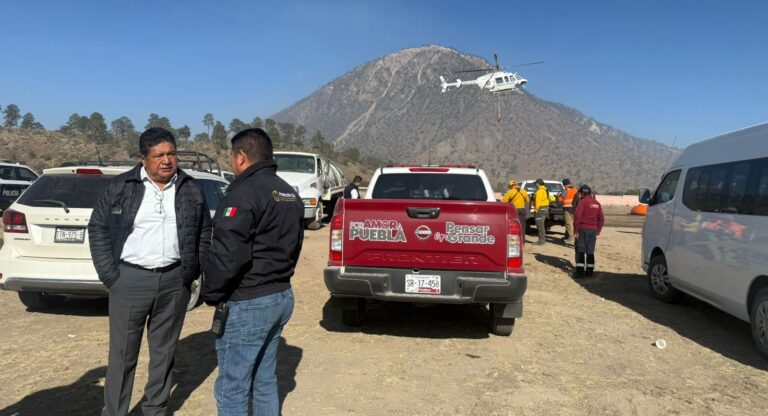 Con coordinación y atención oportuna, Gobierno Estatal controla incendios en Puebla