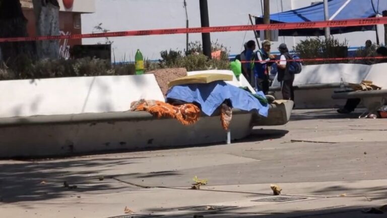 Muere indigente en parque del Barrio de Santa Anita