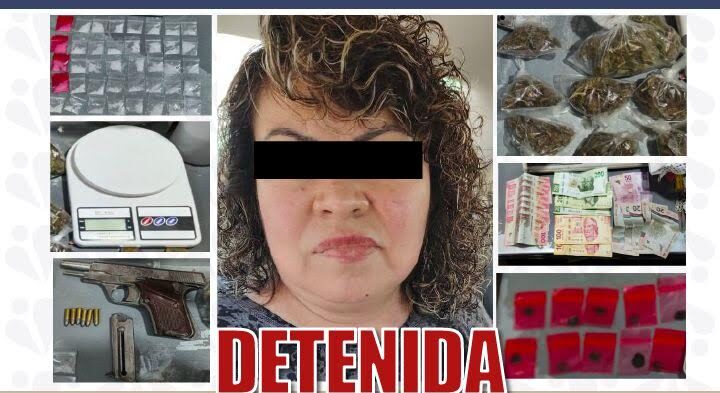Ejecuta FGE cateo y detiene a mujer por narcomenudeo en San Andrés Cholula