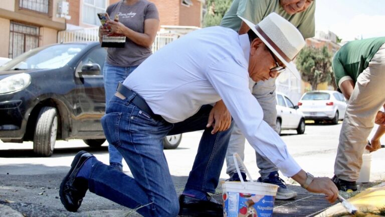 Impulsa José Luis Figueroa faenas al sur de la ciudad de Puebla