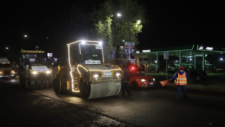 Avanza pavimentación de Prolongación Reforma; obra del Gobierno Estatal impactará a miles de poblanos