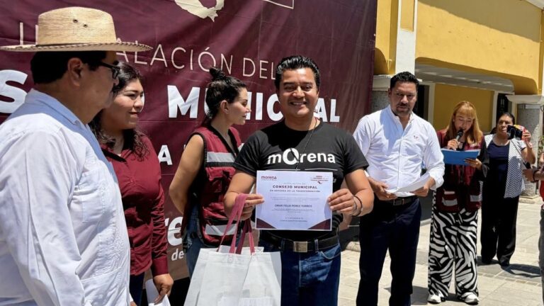 Omar Pérez Torres se integra al Consejo municipal de Morena