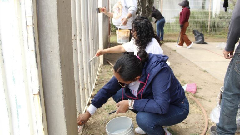 Realiza DIF Municipal segunda jornada de faena comunitaria en Casa del Abue