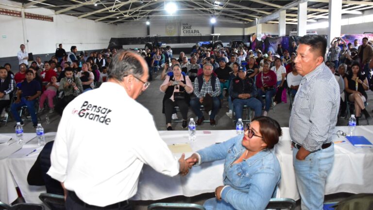 Gobierno Estatal privilegia diálogo y escucha en San José Chiapa
