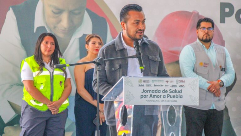 Roberto Solís y Alejandro Armenta unen esfuerzos en masiva jornada de salud en Huejotzingo