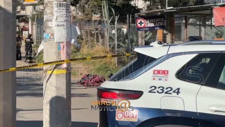 Asesinan a propietario de tortillería a tiros en Amozoc