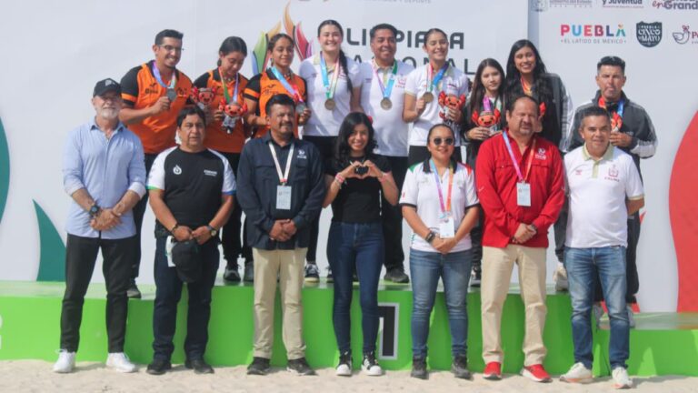 Se define el podio nacional en voleibol de playa