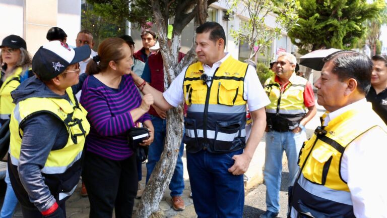 Gobierno Estatal, rehabilita la 24 sur; acelera transformación de vialidades en Puebla