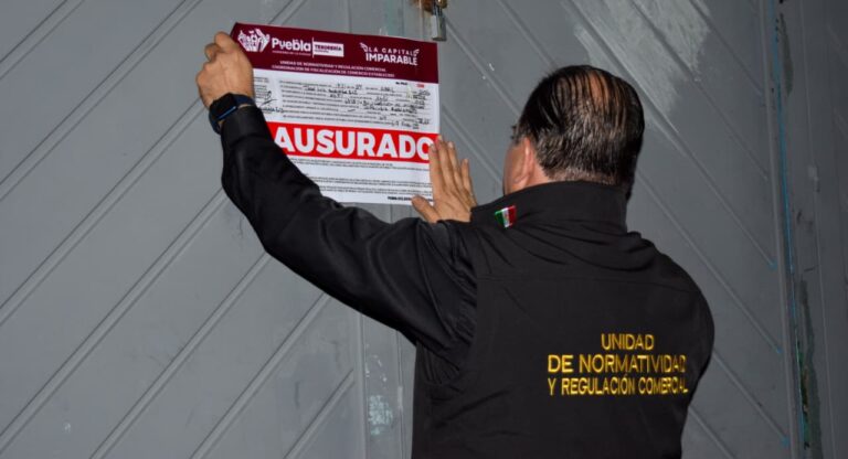 Refuerza gobierno de Pepe Chedraui el orden con clausura de cinco bares en la zona de CU