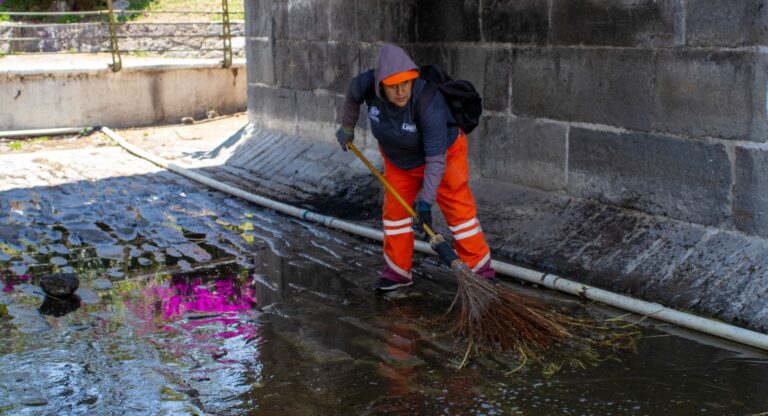 Gobierno de Pepe Chedraui mejora imagen del Puente de Ovando con jornada de limpieza integral