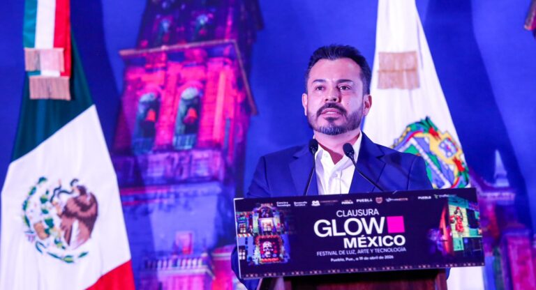 Puebla se llenó de arte, Festival GLOW rompe expectativas de asistencia