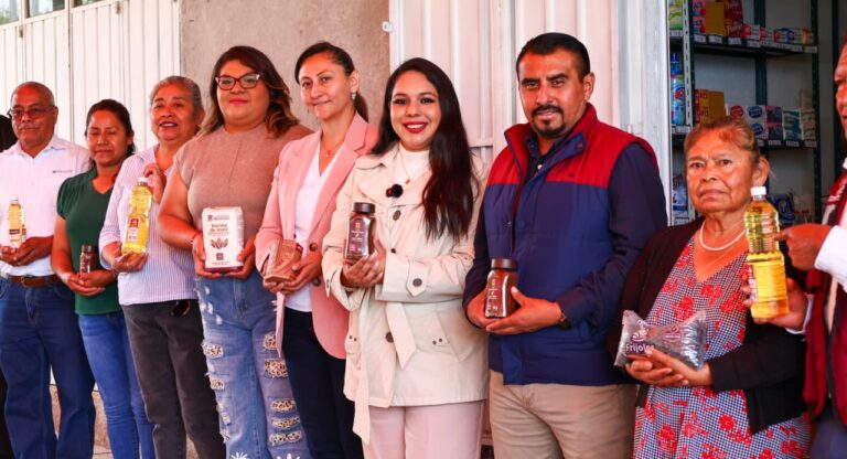 Tonantzin Fernández impulsa más Tiendas del Bienestar en San Pedro Cholula