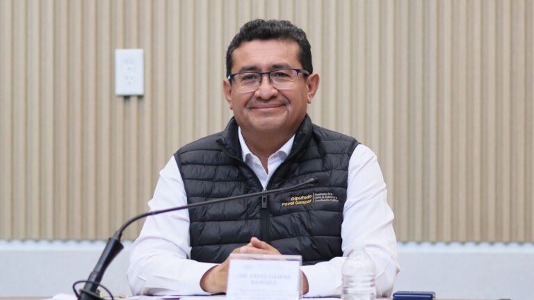 Destaca Pável Gaspar acciones conjuntas para garantizar la seguridad en Puebla