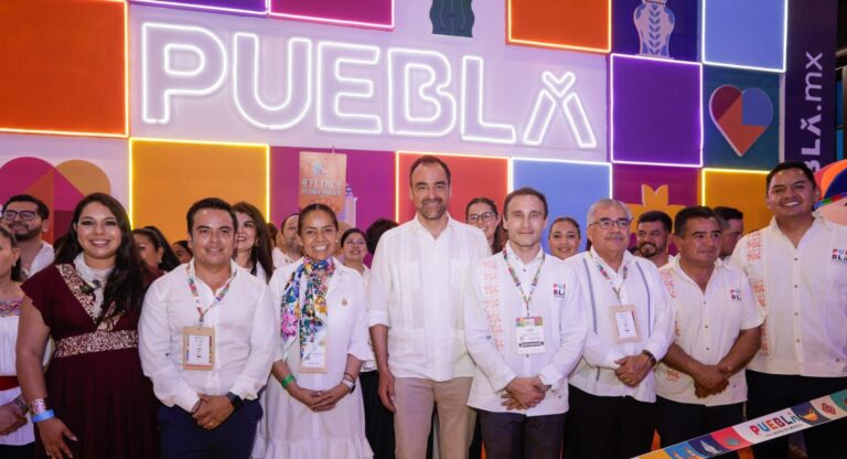 Promueve gobierno de Pepe Chedraui, Puebla capital en Tianguis Turístico México 2026