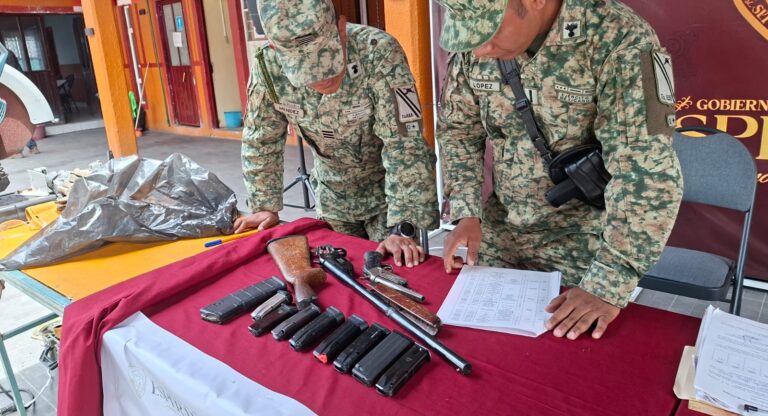 Exitoso canje de armas en Esperanza retira más de 150 artefactos
