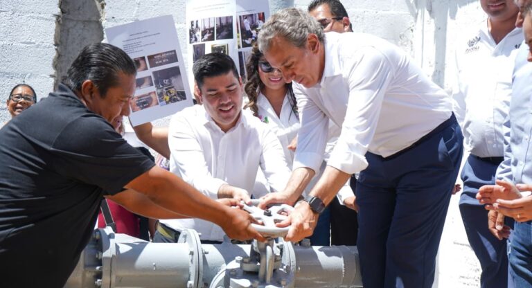 Inaugura Pepe Chedraui rehabilitación de Puente Vehicular en San Pablo Xochimehuacan