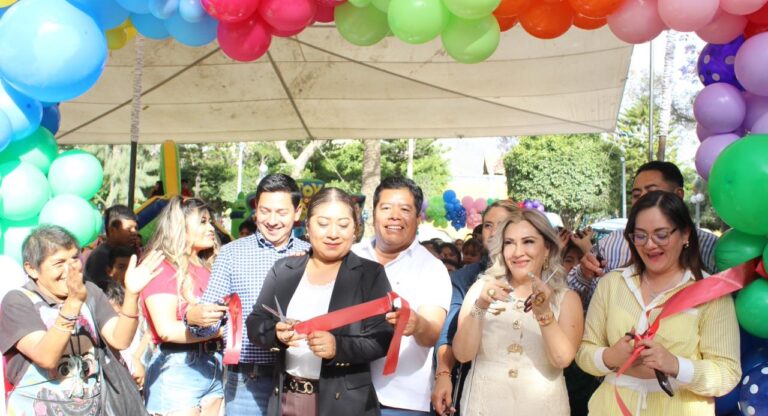Alegría y sonrisas marcan celebración del Día del Niño en Tecamachalco