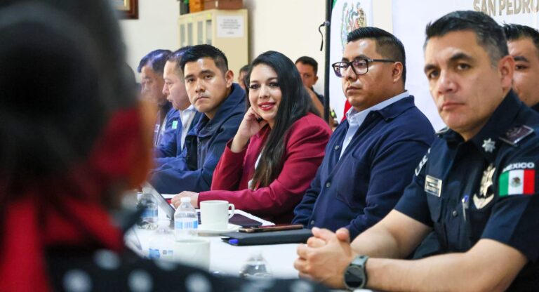 Mesa de Paz en San Pedro Cholula consolida estrategias de seguridad y fortalece el trabajo interinstitucional