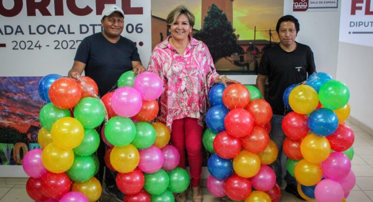 Diputada Floricel González promueve cercanía, atención ciudadana y alegría para la niñez 