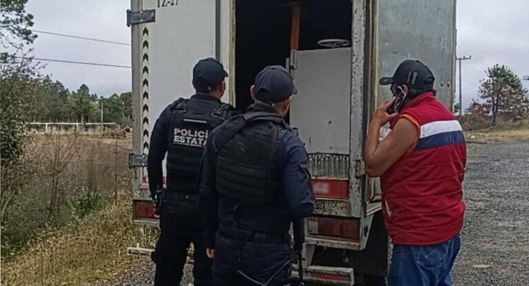 En Zacatlán, recupera Policía Estatal camioneta robada