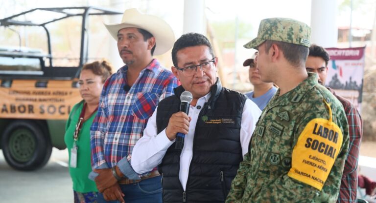 Participa Pável Gaspar en Jornada por la Paz de Chiautla de Tapia para promover coordinación institucional