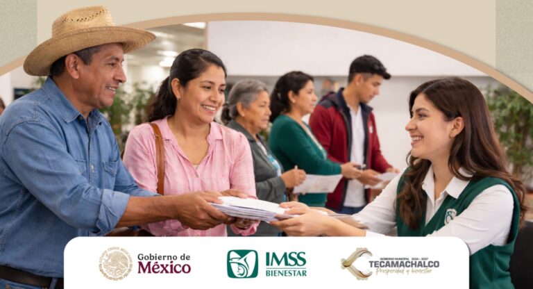 Jornada de afiliación al programa IMSS-Bienestar en Tecamachalco