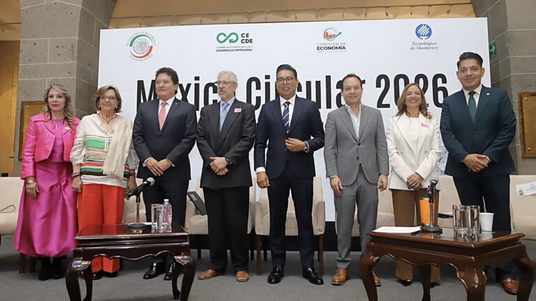 Encabeza el senador Néstor Camarillo el foro “México Circular 2026” en la Casona de Xicoténcatl