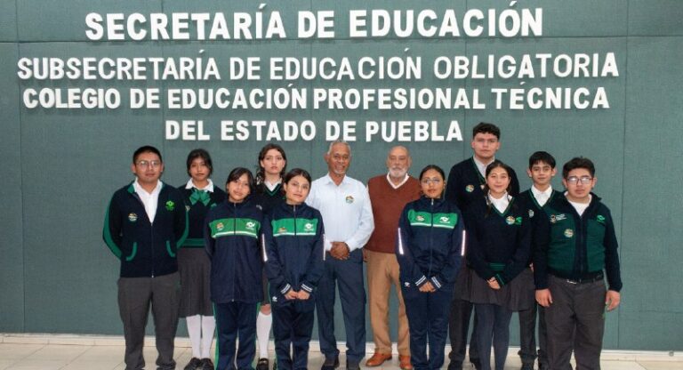 Obtienen estudiantes de Conalep Puebla II certificado Plata en “Escuela Emprendedora 2025”