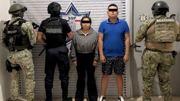 Coordinación entre SEMAR, DEFENSA y SSP permite detener a presuntos narcomenudistas