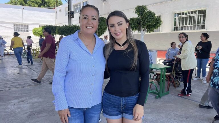 Impulsa la diputada María de la Barreda obras comunitarias y mejoras educativas en el distrito 17