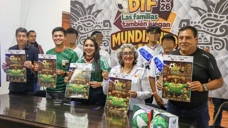 Tonantzin Fernández impulsa el deporte y la unión familiar con el “Mundialito DIF 2026”
