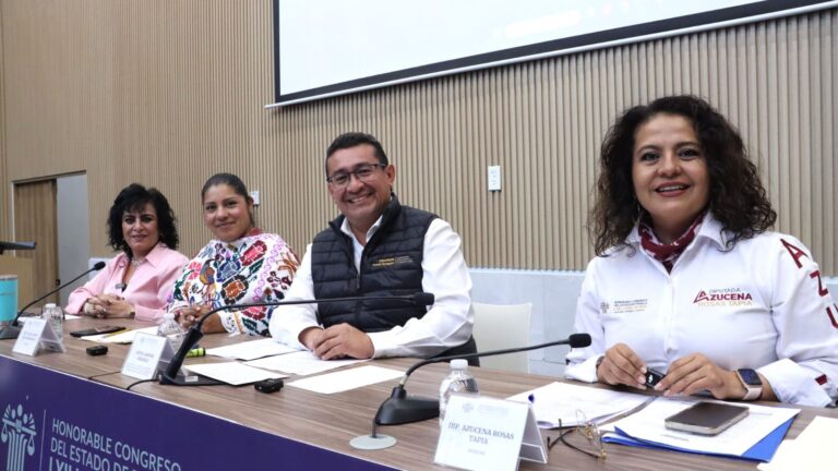 Diputada Azucena Rosas promueve exhortos para implementar protocolos de revisión de mochilas y prevención de riesgos en escuelas