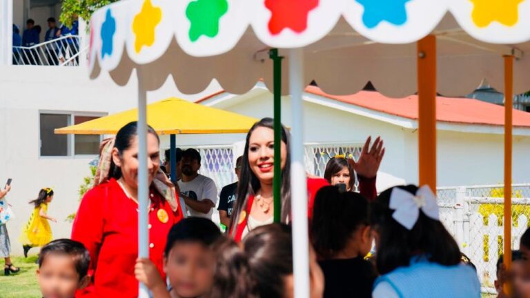 Reafirma Tonantzin Fernández compromiso con la educación y el bienestar infantil