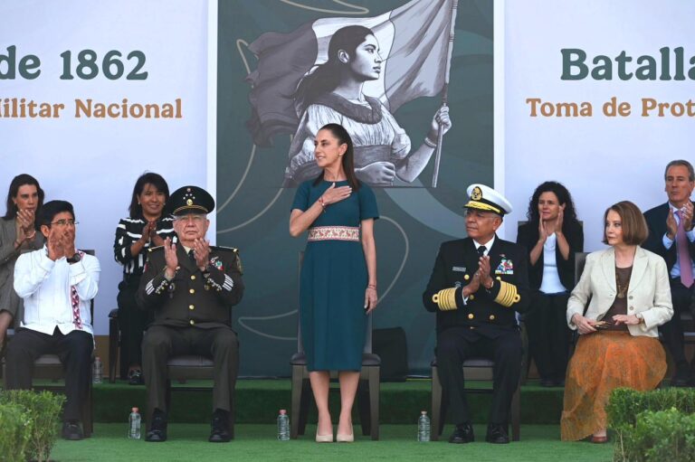 Ninguna potencia nos dirá cómo gobernarnos; Sheinbaum lanza fuerte mensaje de soberanía desde Puebla
