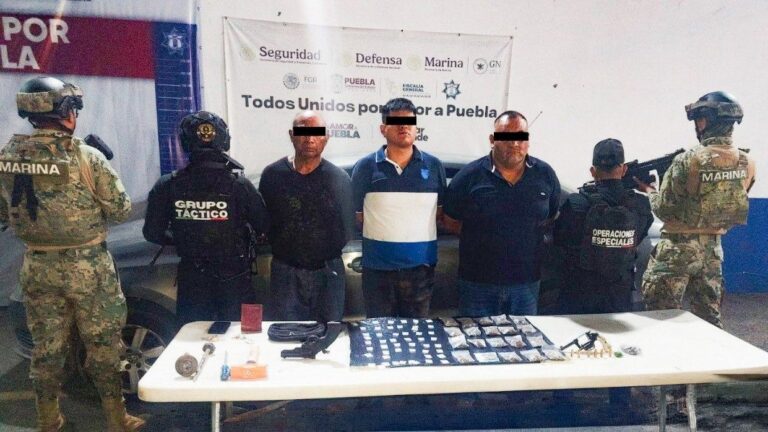 Respuesta inmediata de SSP y SEMAR permite detención de tres presuntos asaltantes
