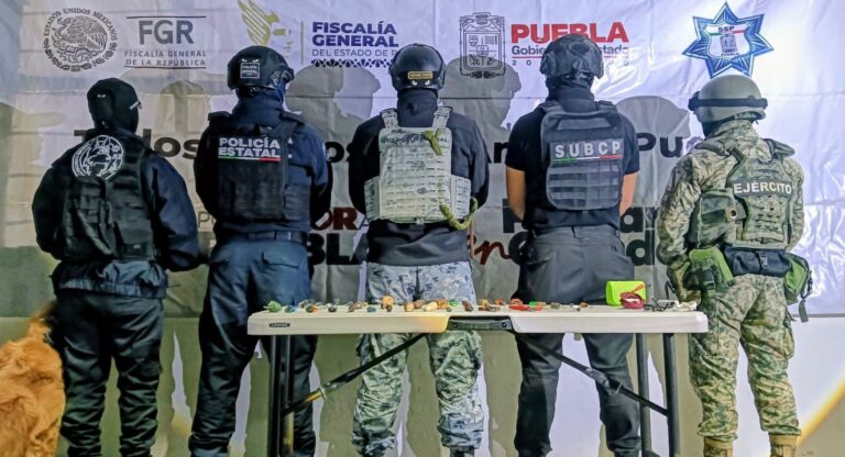 Fuerzas de seguridad realizan operativo en penal de Huauchinango