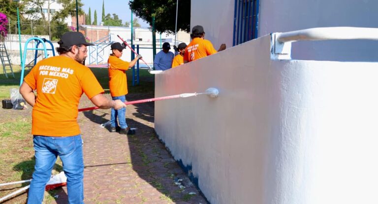 Gobierno de Pepe Chedraui y Home Depot unen esfuerzos para rehabilitar espacios deportivos