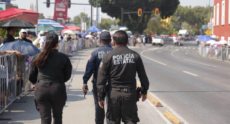 Despliega SSP operativo de vigilancia por el Desfile por la Batalla de Puebla