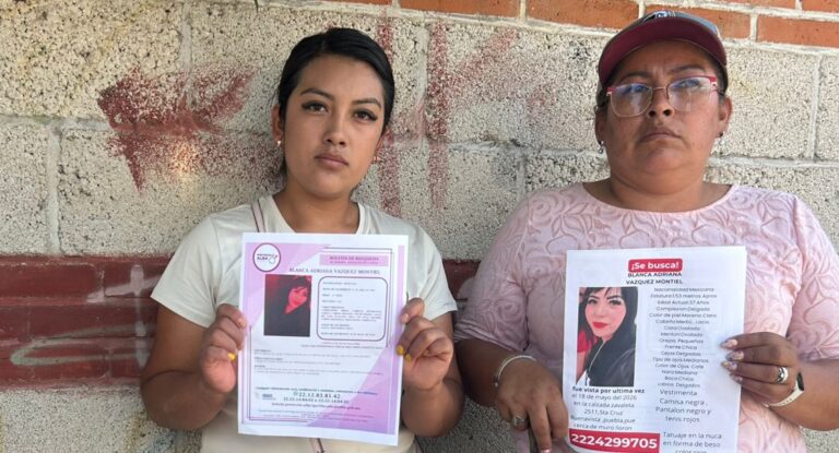 Inician búsqueda de Blanca Adriana Vázquez, familiares realizan volanteo